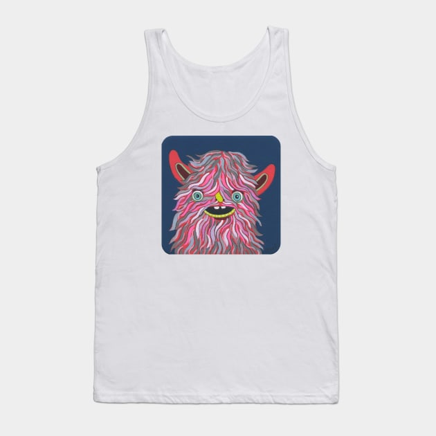 Hairy Tank Top by jenniferdavisart